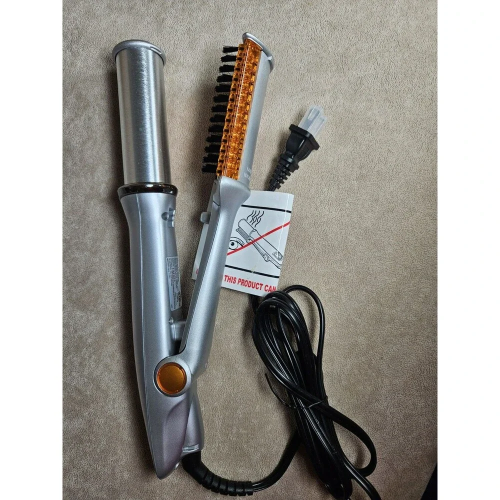 InStyler Tre Milano Rotating Hair Straightening Curling Hot Iron 1 1/4